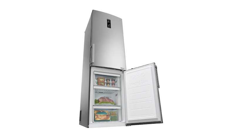 LG Premium Kühl-Gefrierkombination mit Total No Frost und Smart Diagnosis™, GBB59PZFZB